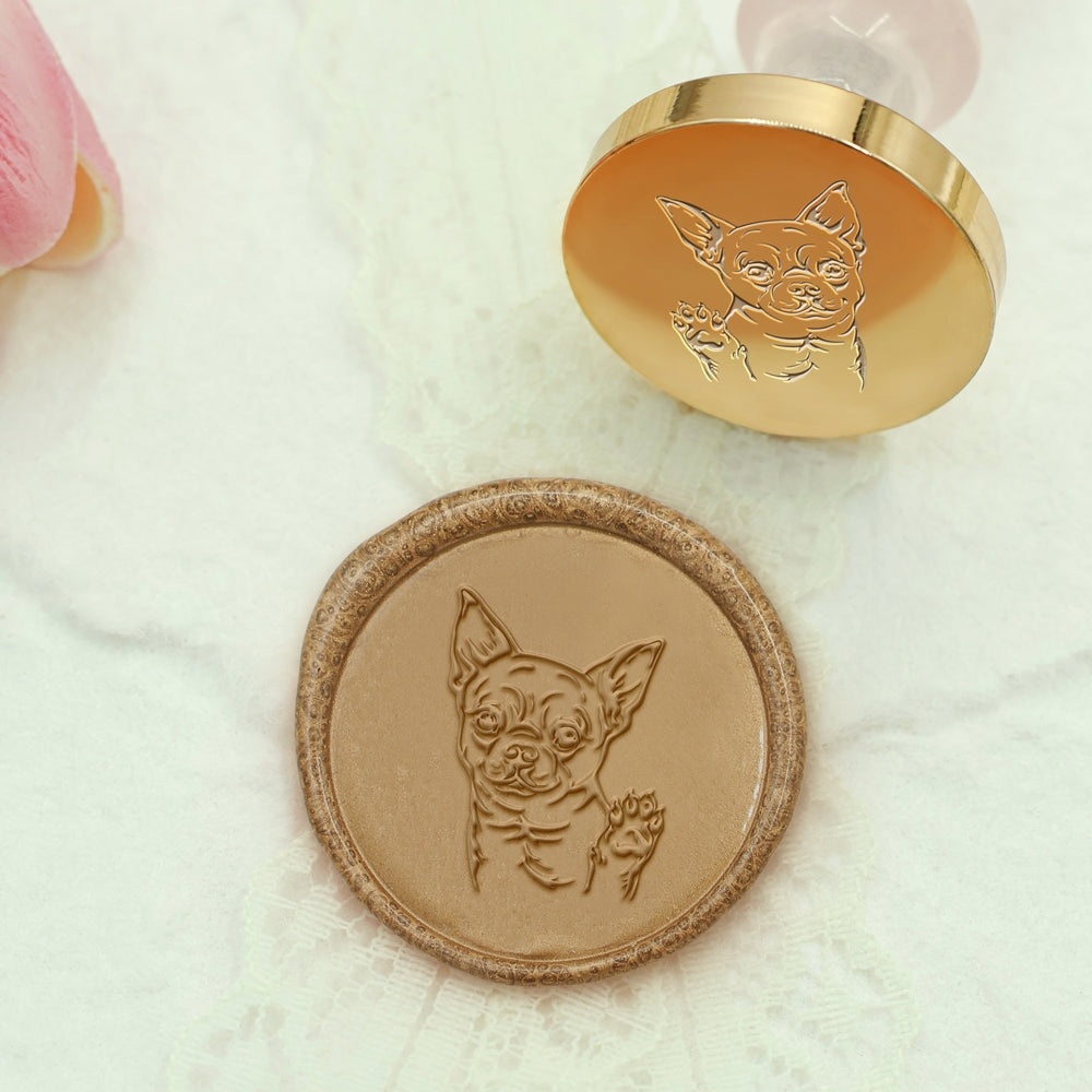 Chihuahua Dog Wax Seal Stamp2