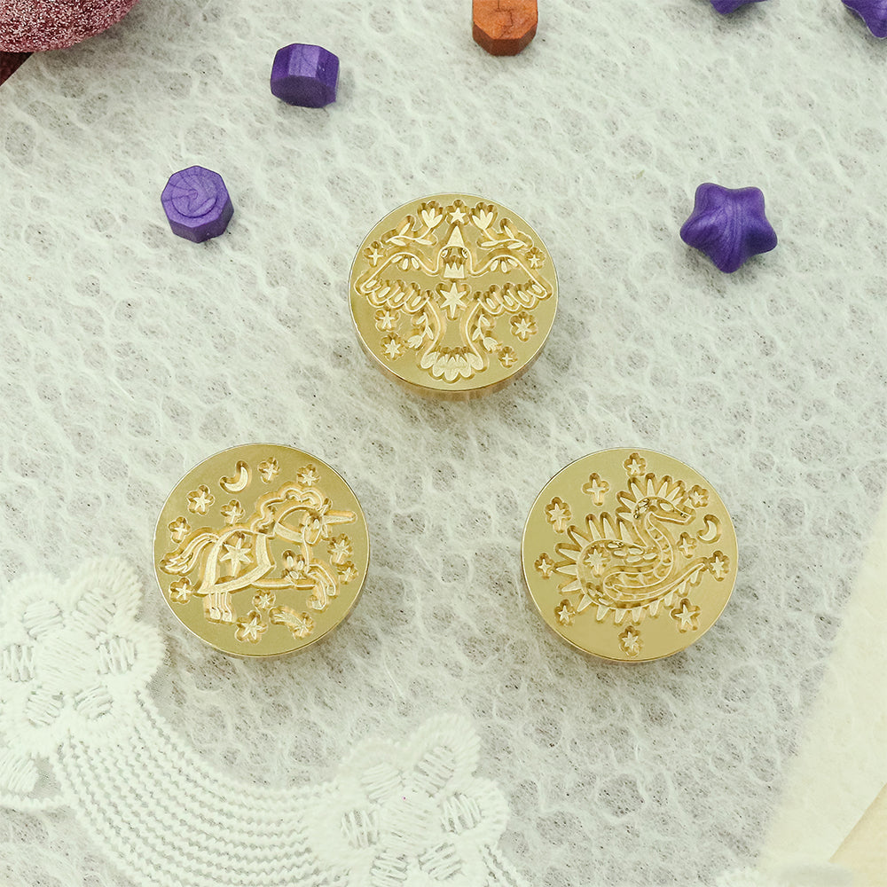 Tatimagic X AMZ Deco Medieval Designs Wax Seal Stamps Tatimagic X AMZ Deco Medieval Designs Wax Seal Stamps 4